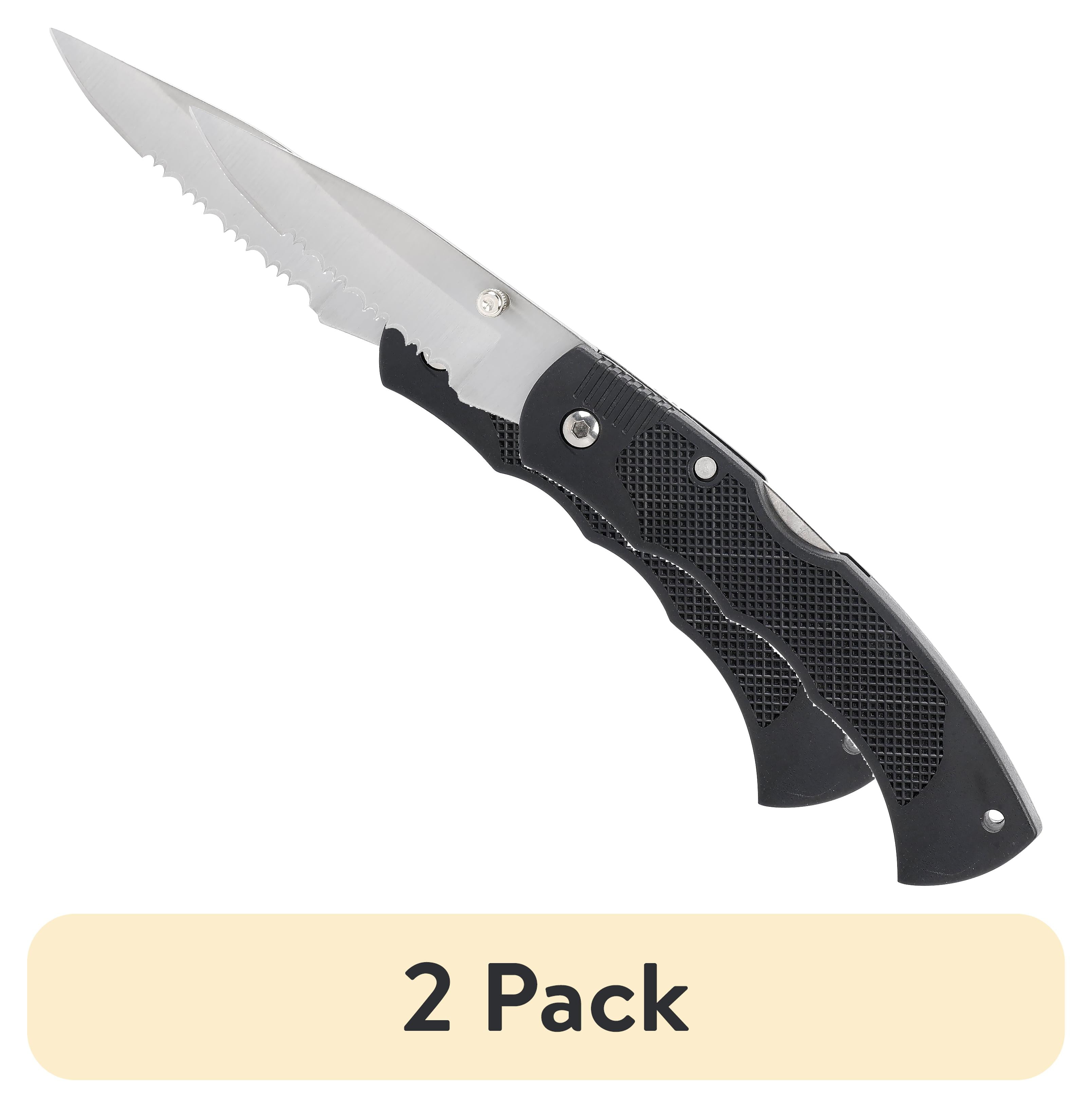 (2 pack) Ozark Trail 7.6-inch Pocket Knife, Model 31401