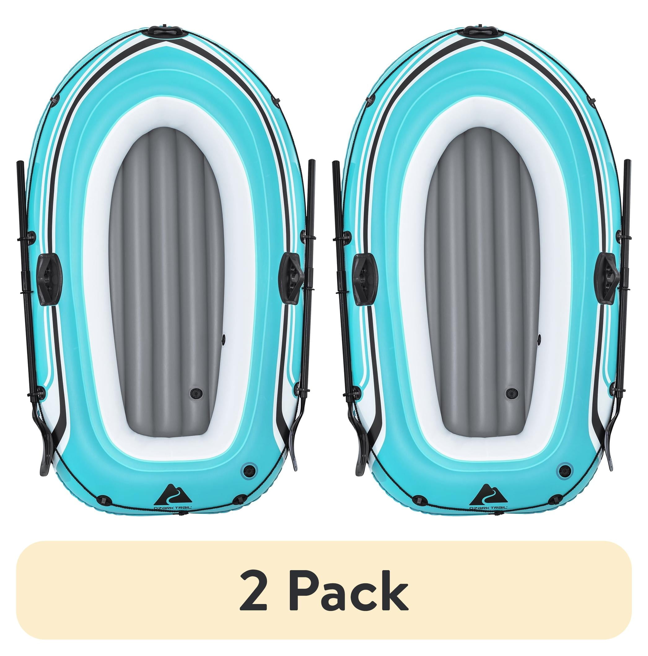 (2 pack) Ozark Trail 77 in. x 40.16 in. Recreational 2 Person PVC ...