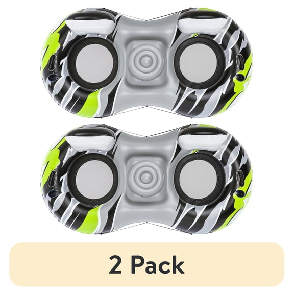 (2 pack) Ozark Trail Rapid Rider II Adult Unisex Double Inflatable River Tube Float, Multicolor