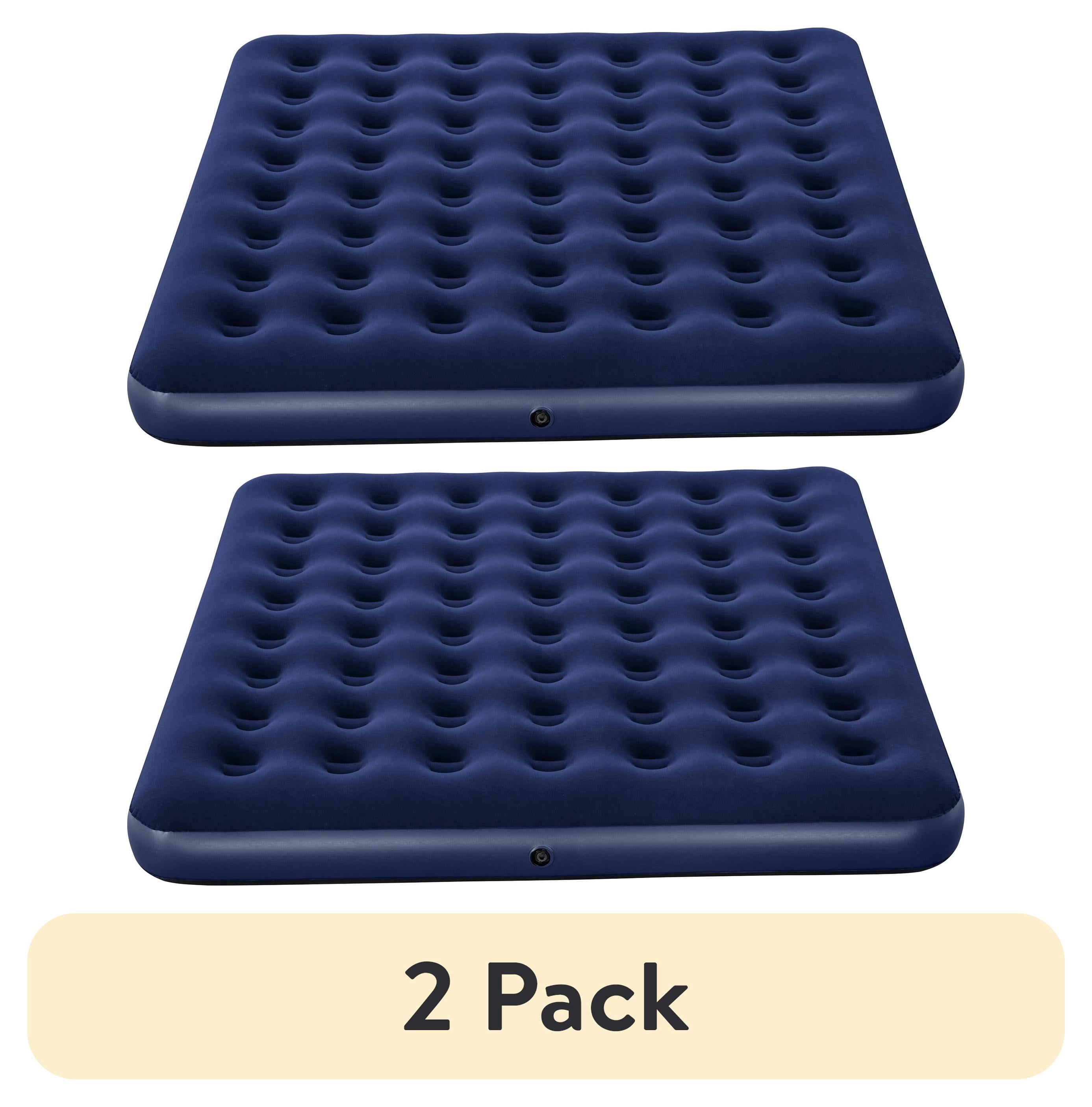 (2 pack) Ozark Trail King 10 inch Inflatable Air Mattress, Blow up Mattress Without Pump