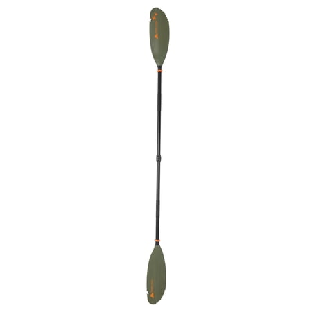 (2 pack) Ozark Trail Green Fiberglass and Aluminum Fishing Kayak Paddle, 94.5"