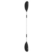 (2 pack) Ozark Trail Black Aluminum and Plastic Adjustable 2-Piece Kayak Paddles, 90"