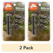 (2 pack) Ozark Trail Fishing Rod Tip Repair Kit with 3 Guides and Glue Stick