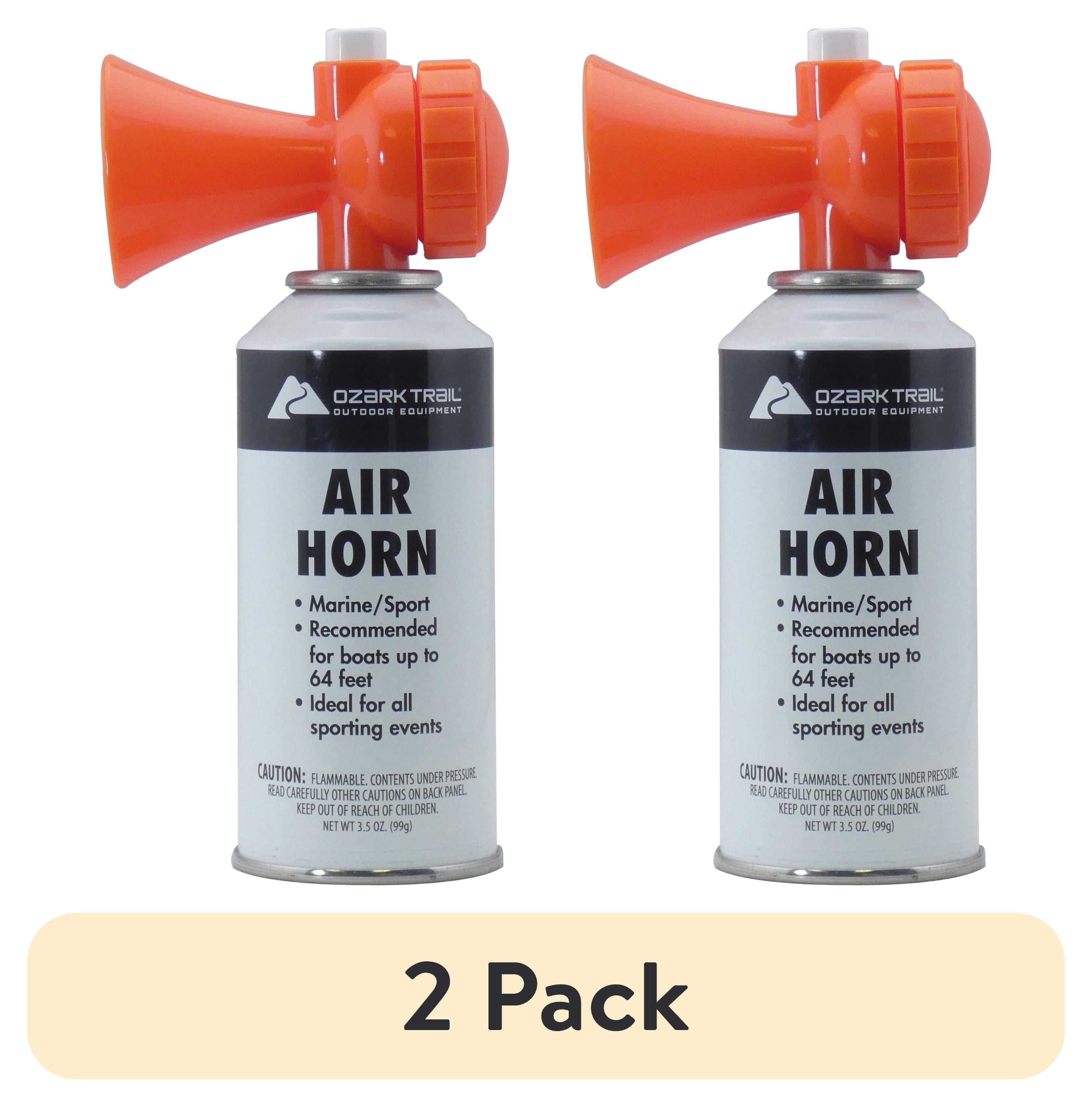 (2 pack) Ozark Trail Marine Safety Air Horn, 3.5 oz