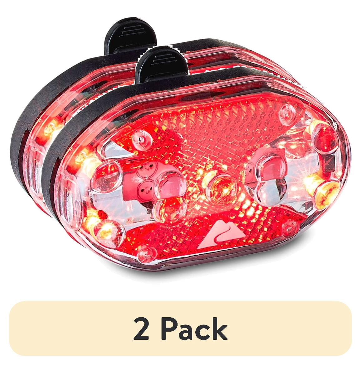 (2 pack) Ozark Trail Deluxe Aluminum Multi-Use Bike Light Set