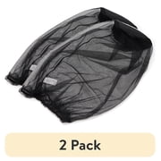 2 pack Ozark Trail Head Mosquito Net, Black