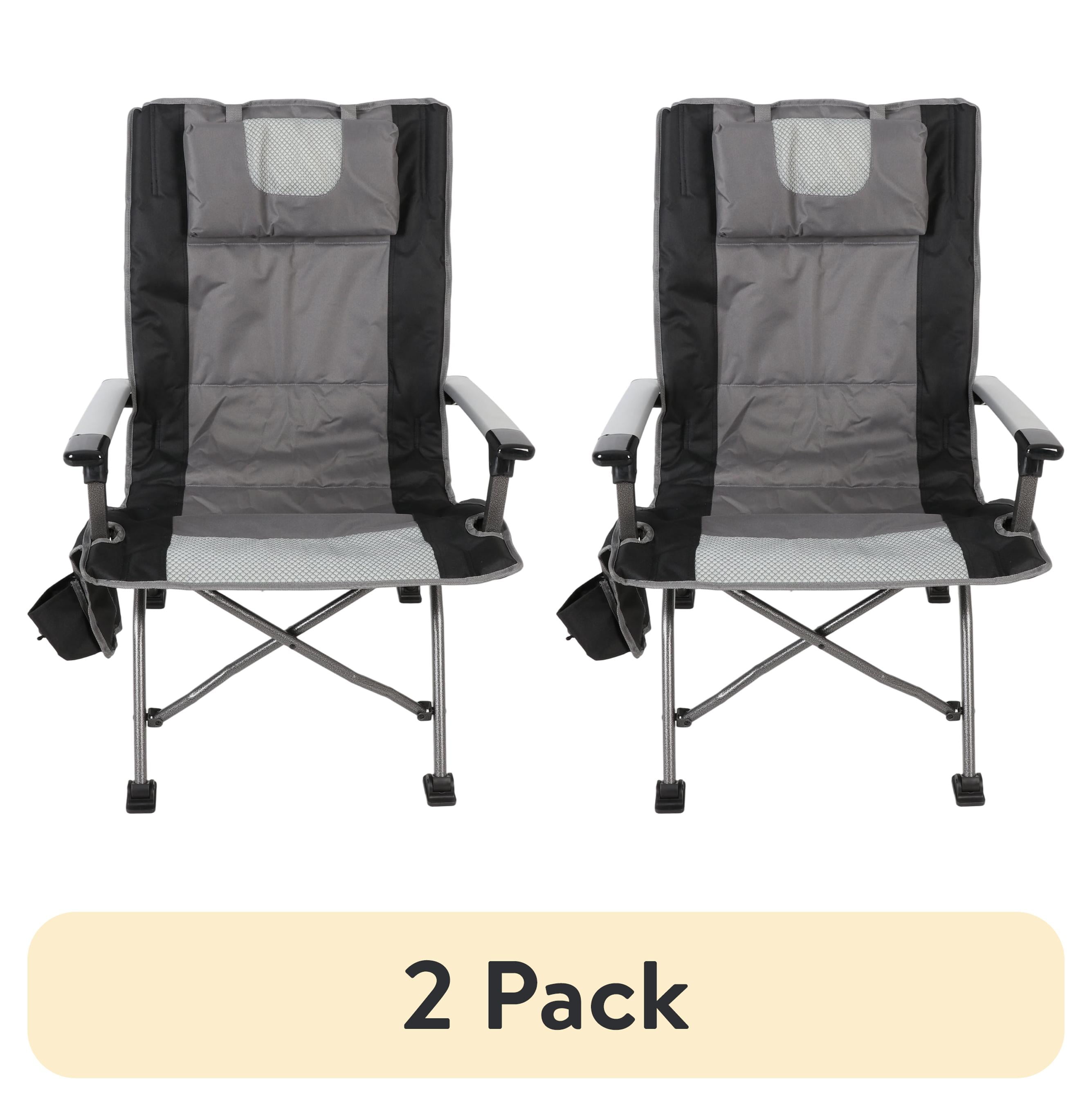 Folding Chairs Ozark Trail High Back Camping Chair Pack) Ozark
