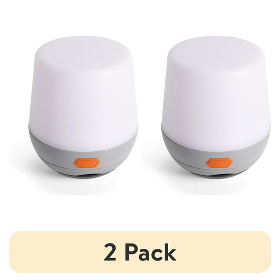 (2 pack) Ozark Trail Lantern, 180 Lumens, LED Mini Camping, White and Red Light