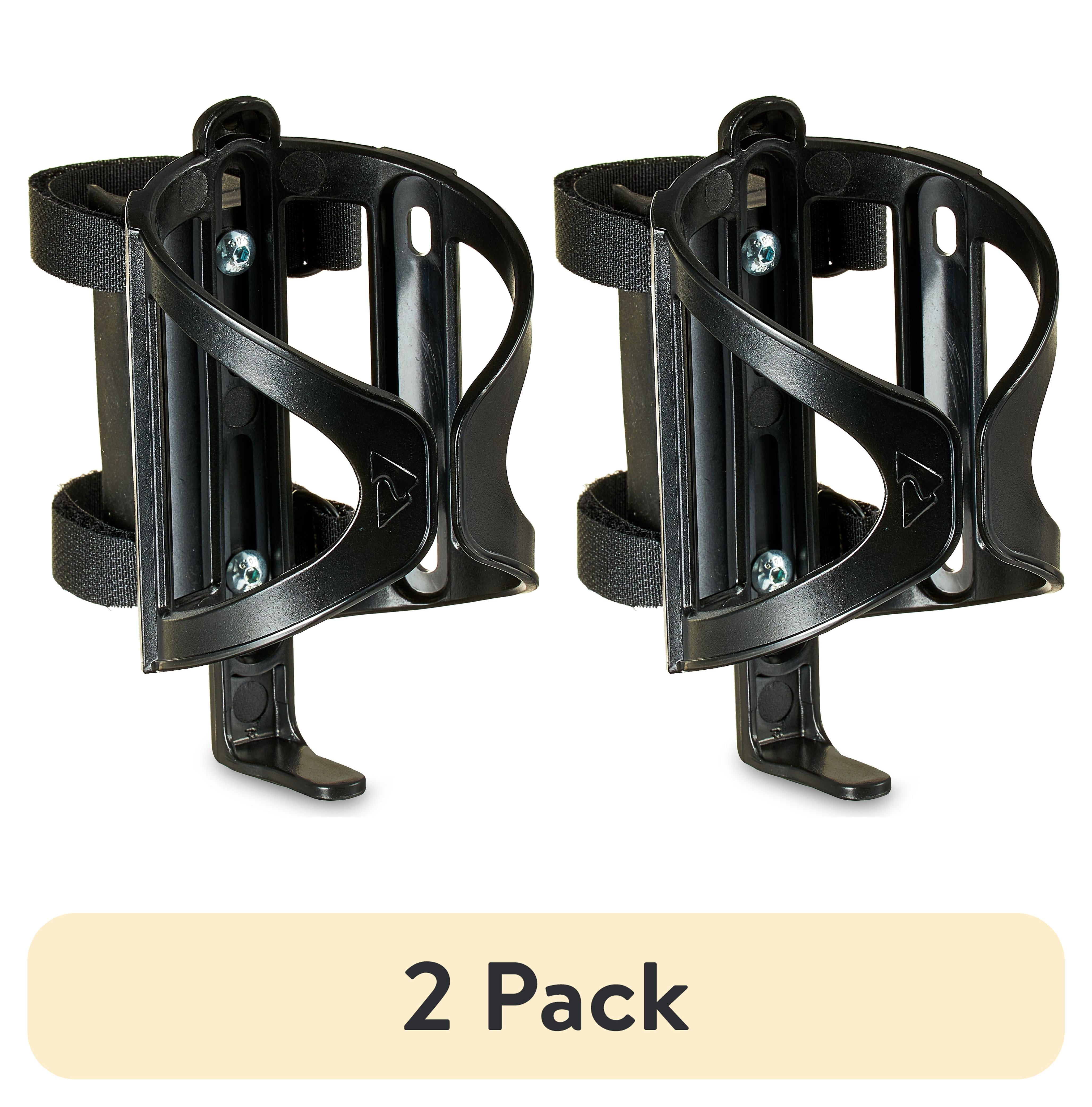 (2 pack) Ozark Trail Bike Water Bottle Cage, Multi-Position Universal Fit, Black