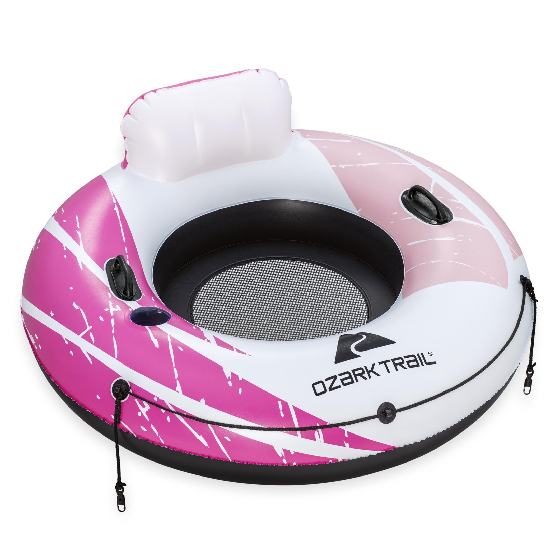 (2 pack) Ozark Trail Pink Rapid Rider Single River Tube 48"