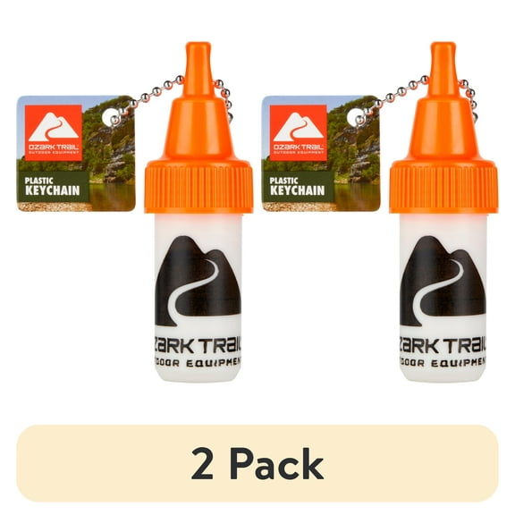 (2 pack) Ozark Trail Plastic Marine/Boating Floating Keychain