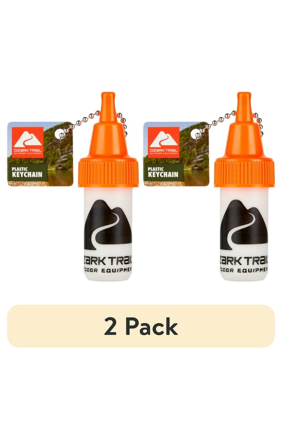 (2 pack) Ozark Trail Plastic Marine/Boating Floating Keychain