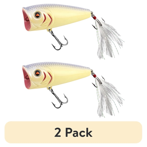 best cheap popper lure for bass Alwonder 5-Pack Fishing Lure, Fishing Top Water Lures Lures Feathered Treble Hooks Rooster Tail Plugs Hard Baits : Sports & Outdoors The Heddon Pop’n Image Topwater Popper also features an internal rattle system that enhances castability and adds another level of acoustic attraction to call fish out of their hiding places 6PCS 3.5cm/2.7g Wobbler Top Water