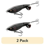 2 pack Ozark Trail Topwater Prop Bait Fishing Lure, Black