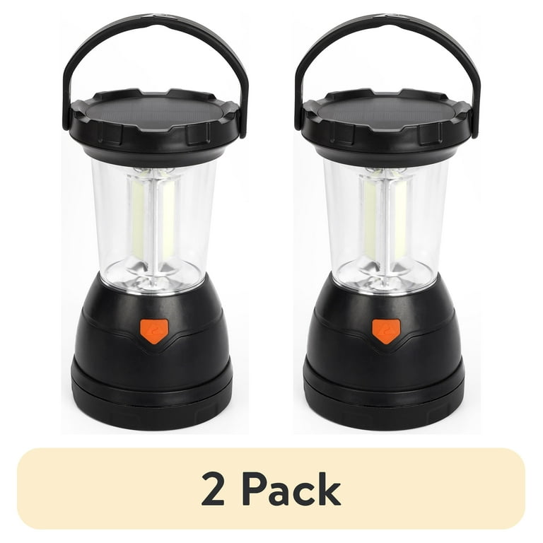 2 pack) Ozark Trail Triplex LED 800 Lumens Survival Lantern