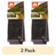 thumbnail image 1 of (2 pack) Ozark Trail Velour Fishing Hand Towel, Gray, 1 of 19
