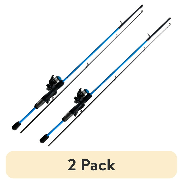 pack) Ozark Trail Wayfarer Spinning Fishing Rod and Reel Combo