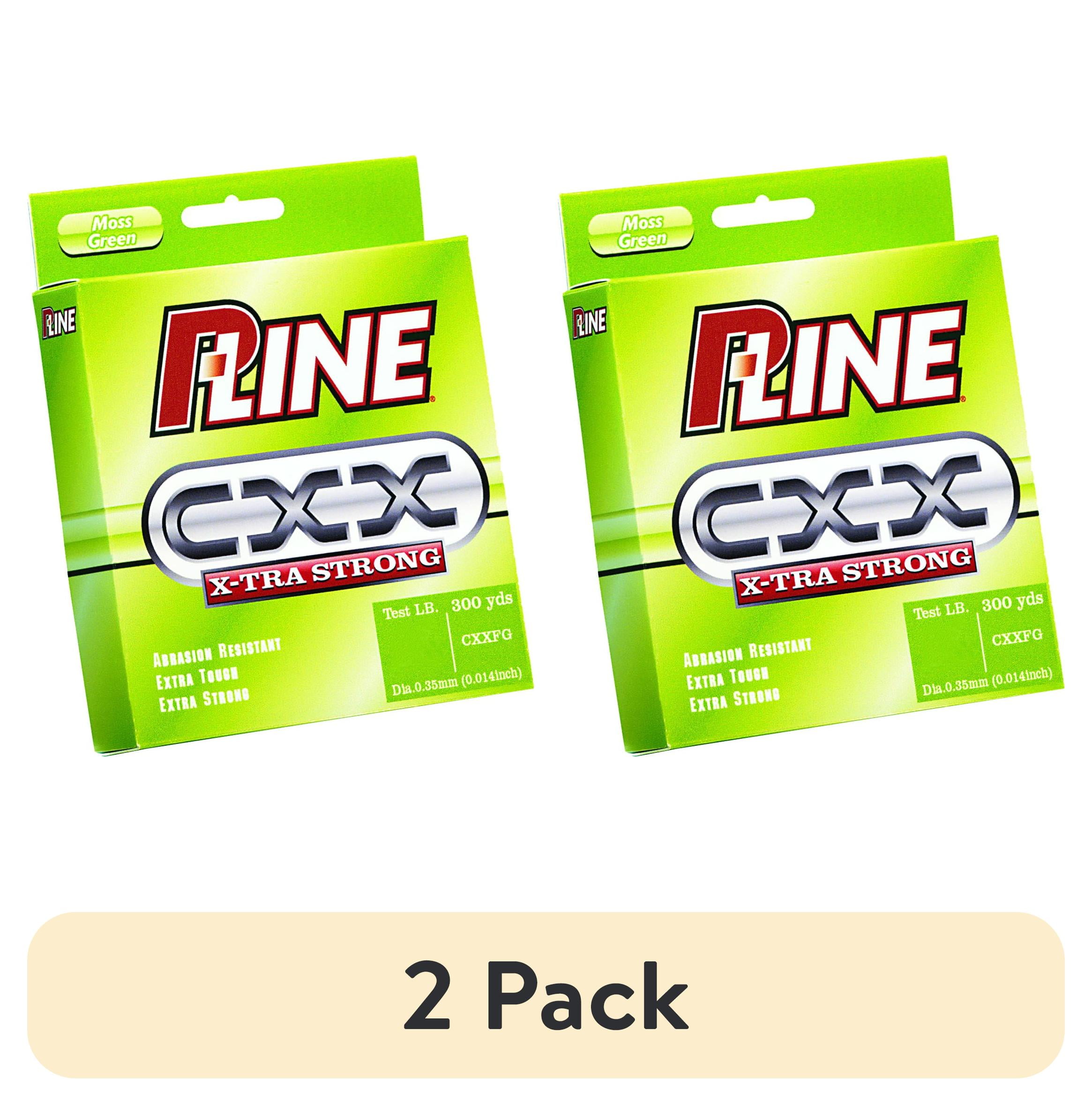 2 pack) P-Line CXX-Xtra Stng Filler 300 yd Moss Green 8 lb