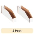 thumbnail image 1 of (2 pack) PARTNERS BRAND BINMT212 Corrugated Bin, 12"L x 2"W x 4-1/2"H, 50PK, 1 of 3