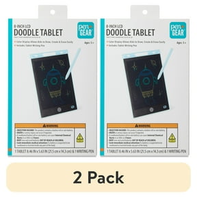 (2 pack) Pen+Gear 8-Inch LCD Doodle Tablet
