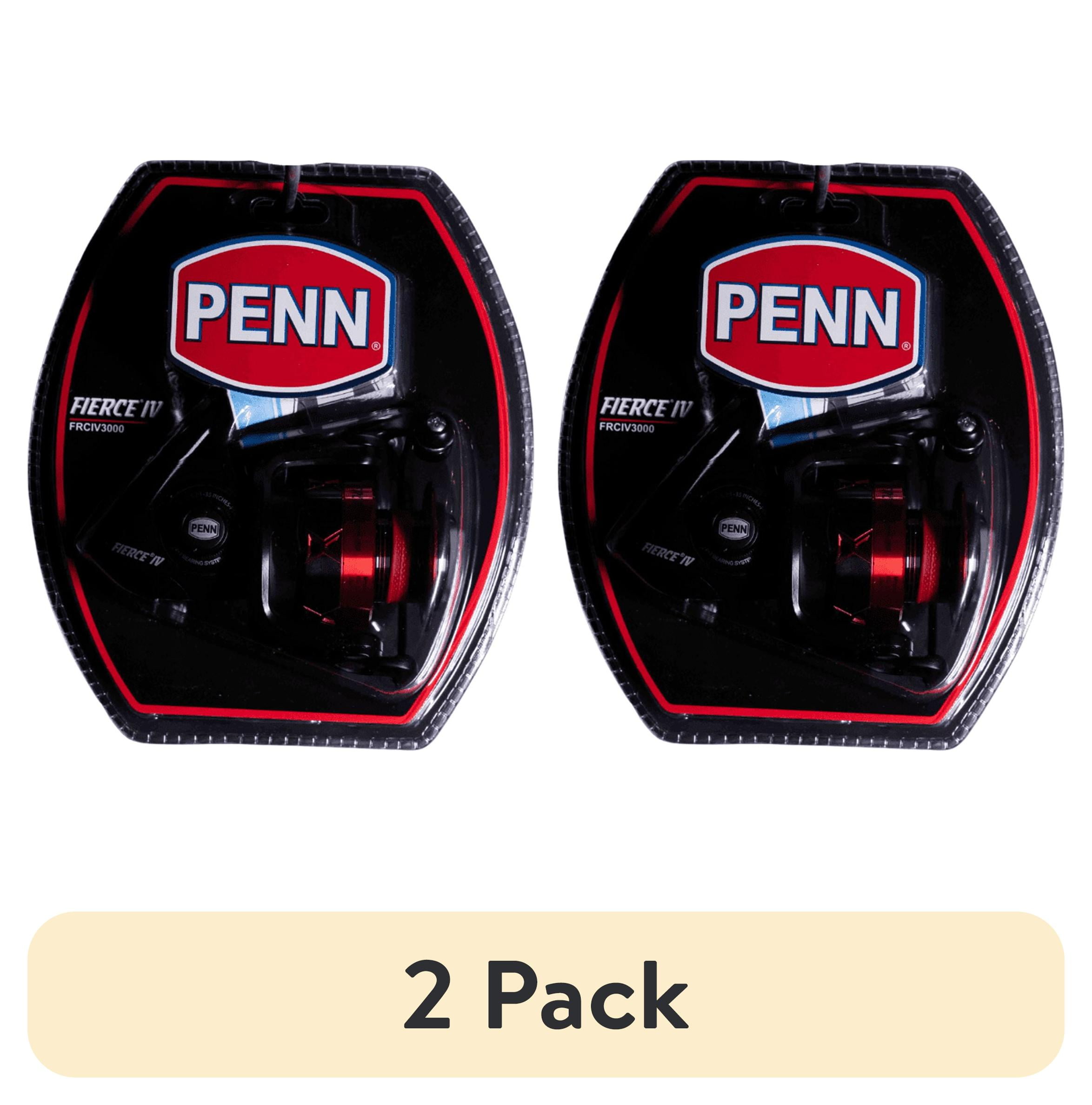 2 pack) PENN Fierce IV Spinning Reel, 3000 Size Fishing Reel