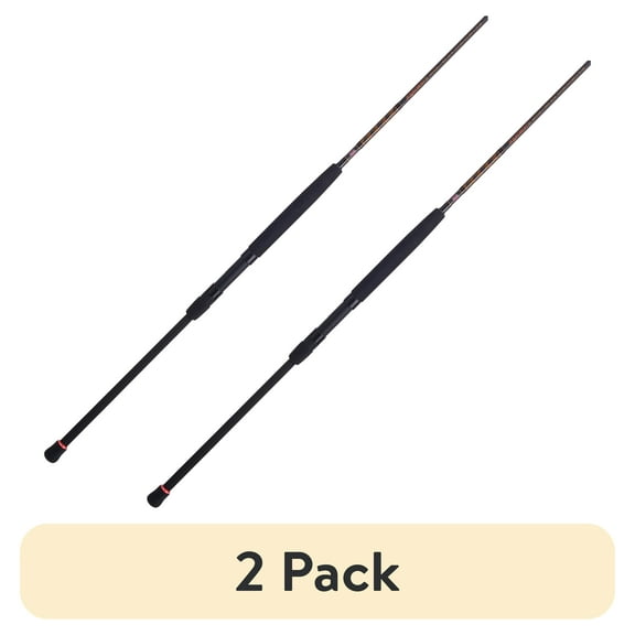 (2 pack) PENN Squadron® III Surf Spinning Rod, 8' Medium Fishing Rod, 2 Piece
