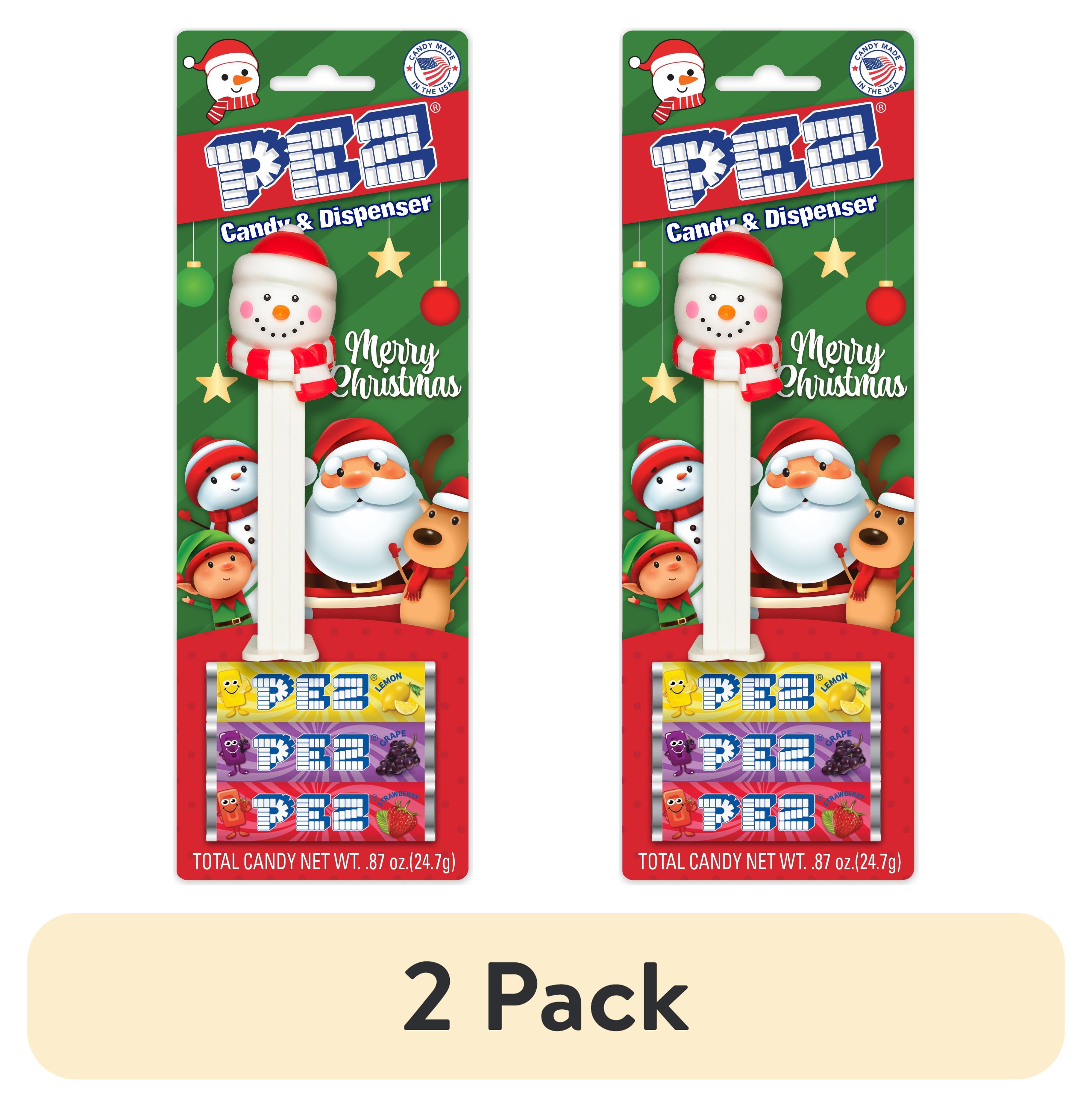 PEZ Candy Dispenser Refill Rolls - 25 Count - Choose Your Flavor (Strawberry Shown)