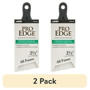 2 pack PRO EDGE by Linzer 2.5" CT Formula Short Handle Angle Paint Brush
