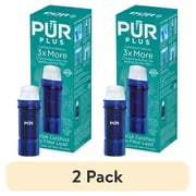 2 pack 2 pack PUR PLUS Water Pitcher and Dispenser Replacement Filter with Lead Reduction, 1 Pack, PPF951K1
