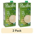 thumbnail image 1 of (2 pack) Pacific Foods Original Organic Oat Milk, Plant Based Milk, 32 oz Carton, 1 of 13