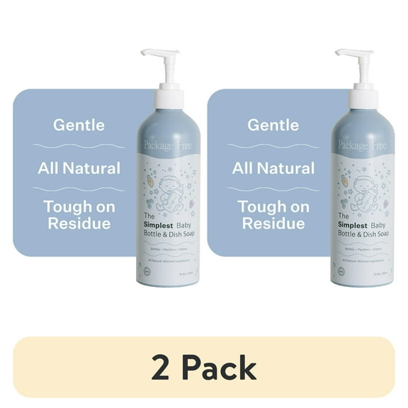 Package Free The Simplest Baby Bottle & Dish Soap by Package Free, Unscented, 16 fl oz