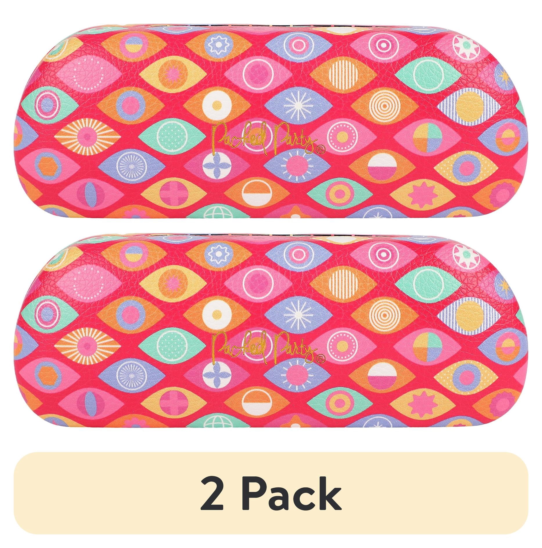 (2 pack) Packed Party All Eyes on You Glasses Case