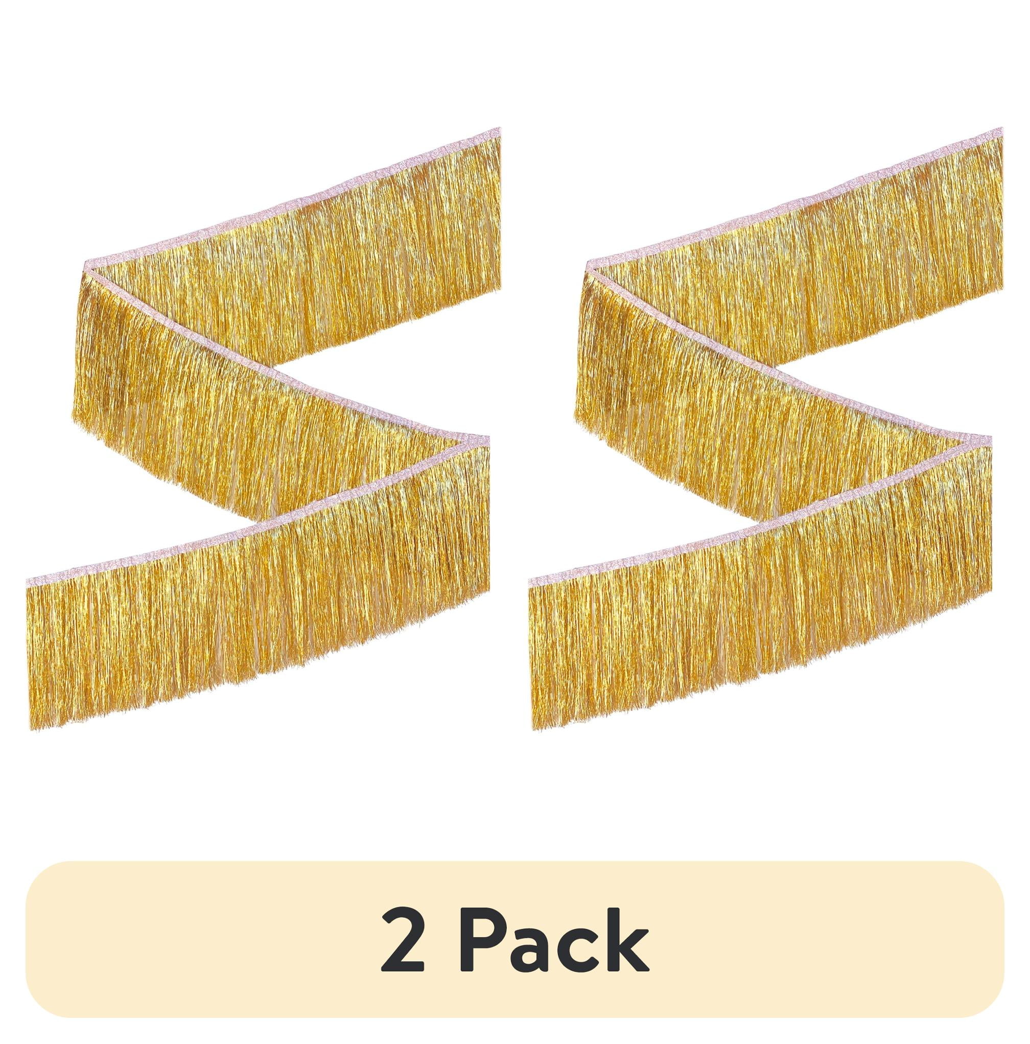 (2 pack) Packed Party‘s Sparkle Time Tinsel 6-Foot Party Banner