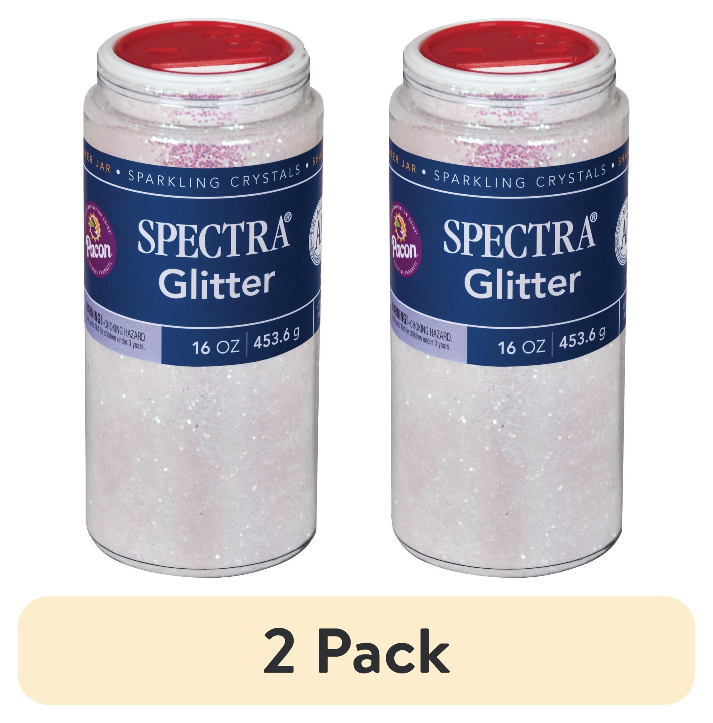 Spectra Art Glitter, Silver, 1lb Jar, Non-Toxic Glitter Crystals