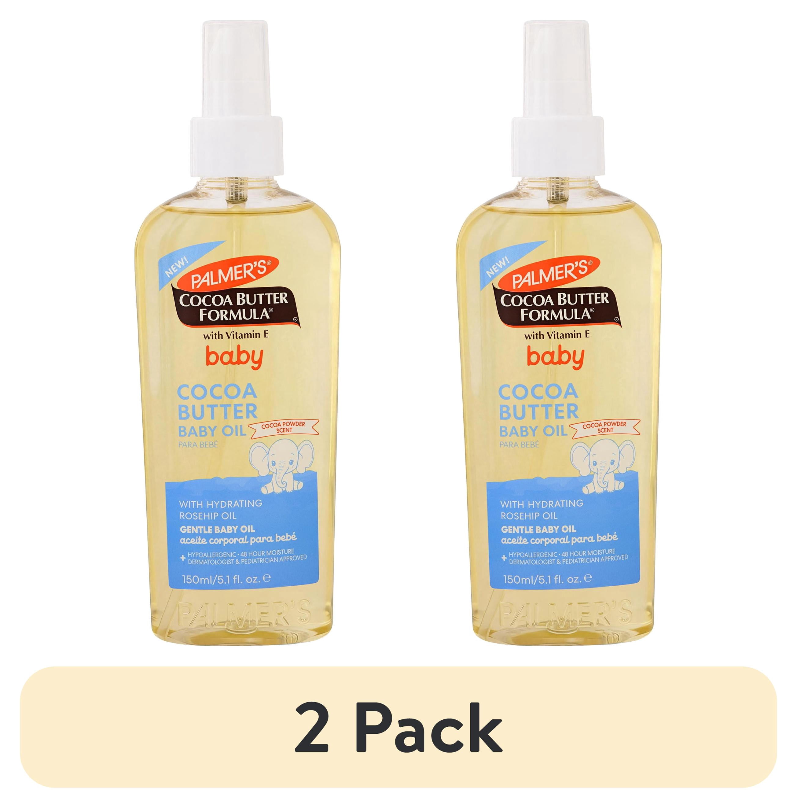 (2 pack) Palmer's Baby Cocoa Butter Nourishing Oil with Vitamin E, 5.1 fl oz