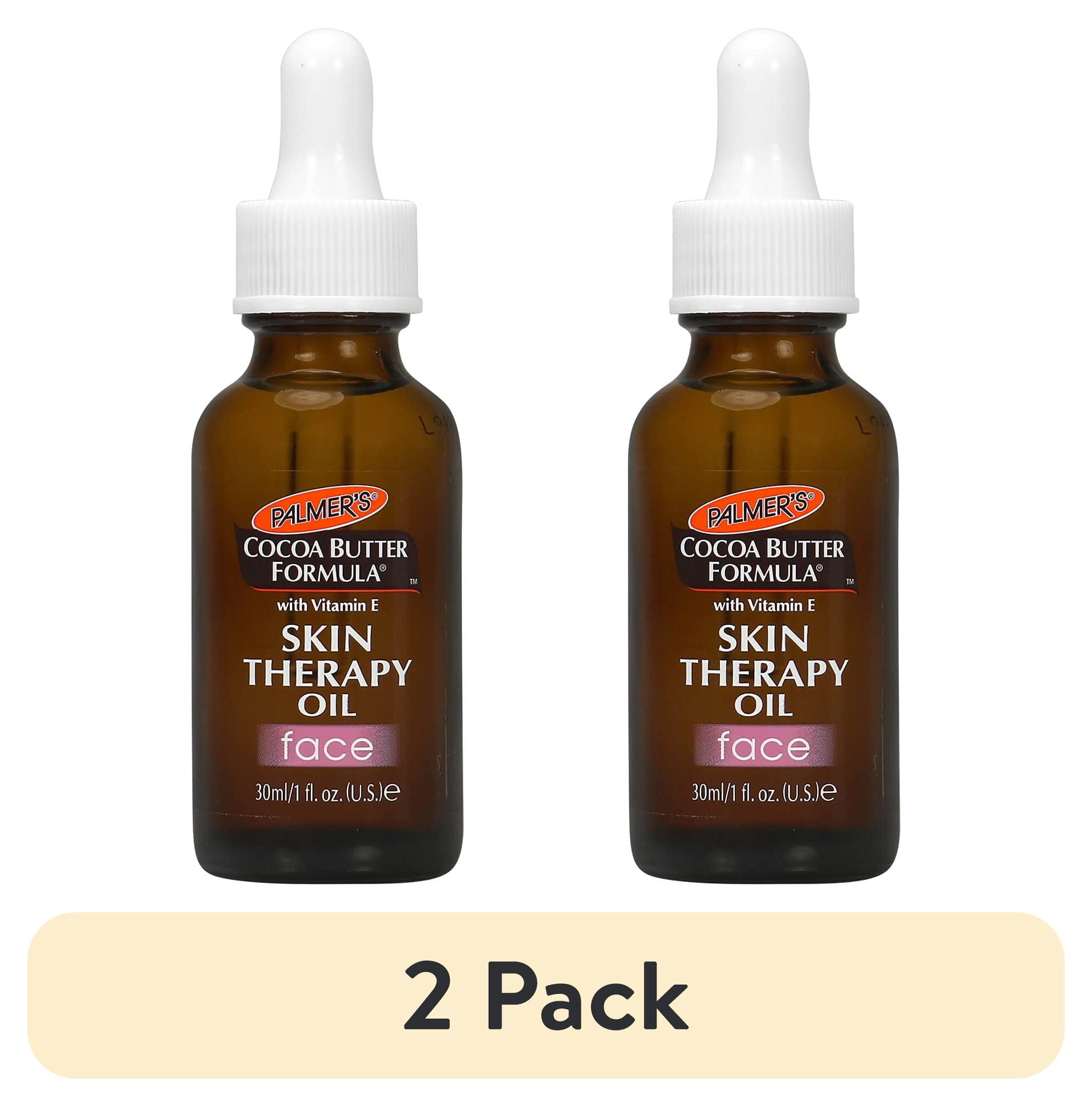 (2 pack) Palmer's Cocoa Butter Formula Skin Therapy Oil for Face, 1 oz