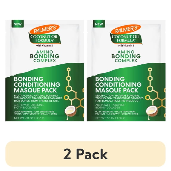 (2 pack) Palmer's Coconut Oil Formula Bonding Pack, 2.1 fl. oz.