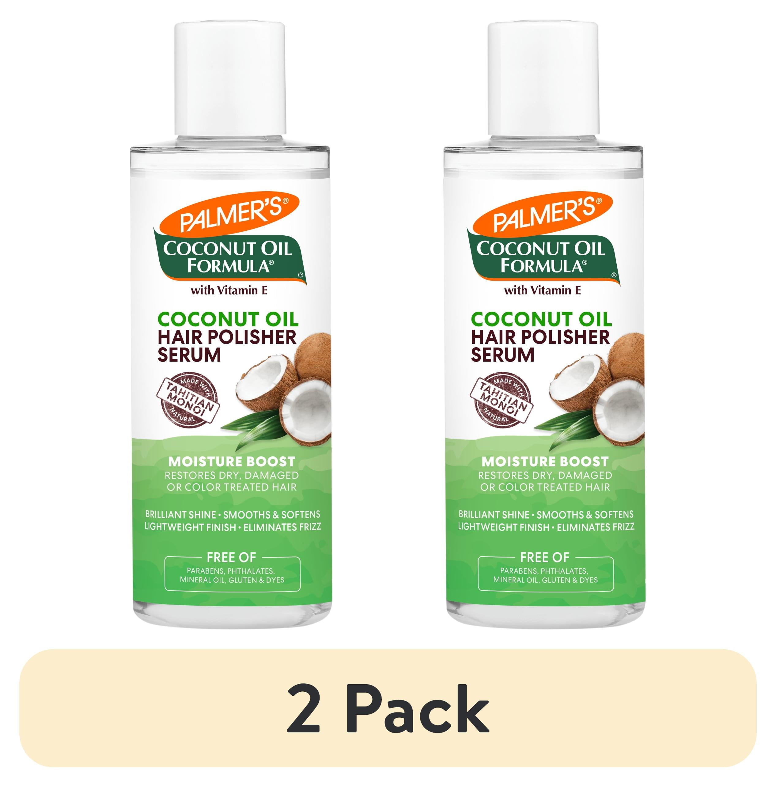 (2 pack) Palmer's Coconut Oil Formula Hair Polisher Serum, 6 fl. oz.