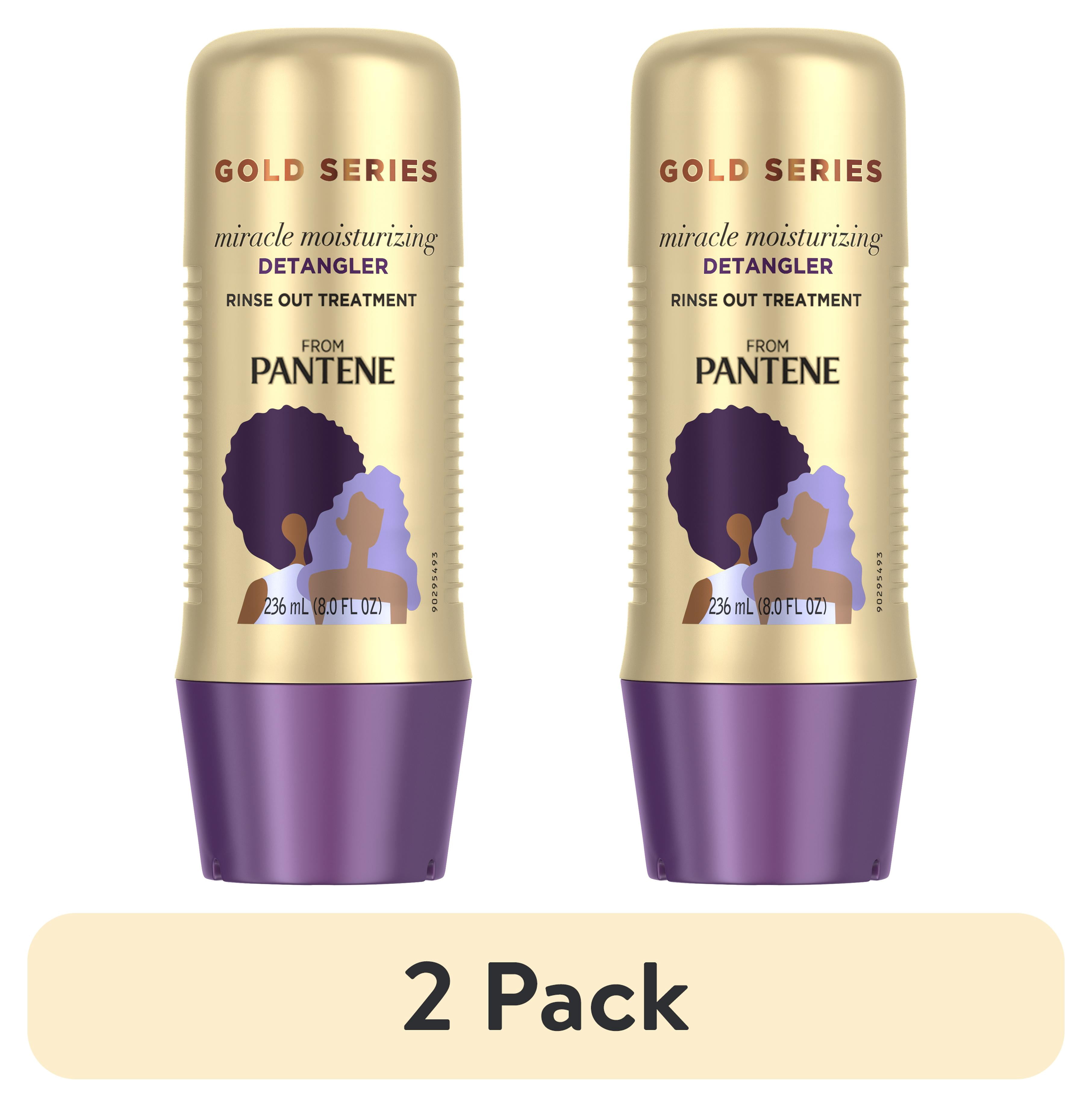 (2 pack) Pantene Gold Series Miracle Detangler with Argon Oil, 12.8 fl oz