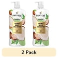 thumbnail image 1 of (2 pack) Pantene Pro-V Nourishing Shampoo Coconut Milk and Shea Butter (38.2 Fluid Ounce), 1 of 6