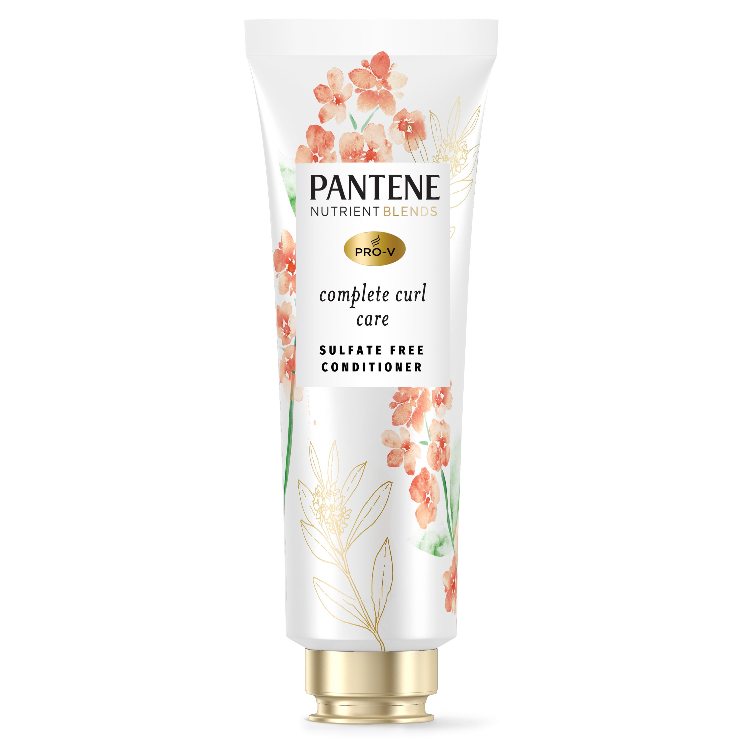 (2 pack) Pantene Sulfate Free Curly Hair Conditioner, Anti Frizz, with Jojoba Oil, Color Safe, 8.0 oz