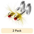 thumbnail image 1 of (2 pack) Panther Martin Deluxe Dressed Silver/Yellow Fly 1/32 oz Inline Spinner (PMF 1 SY), 1 of 7