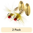 thumbnail image 1 of (2 pack) Panther Martin Deluxe Dressed Gold Yellow 1/4 oz Inline Spinner (PMF 6 GY), 1 of 7
