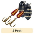 thumbnail image 1 of (2 pack) Panther Martin PMR_4_BZ Classic Regular Teardrop Spinners Fishing Lure - Black Zebra - 4 (1/8 oz), 1 of 8