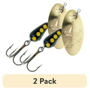 2 pack Panther Martin PMR_4_G Classic Regular Teardrop Spinners Fishing Lure - Gold - 4 1/8 oz