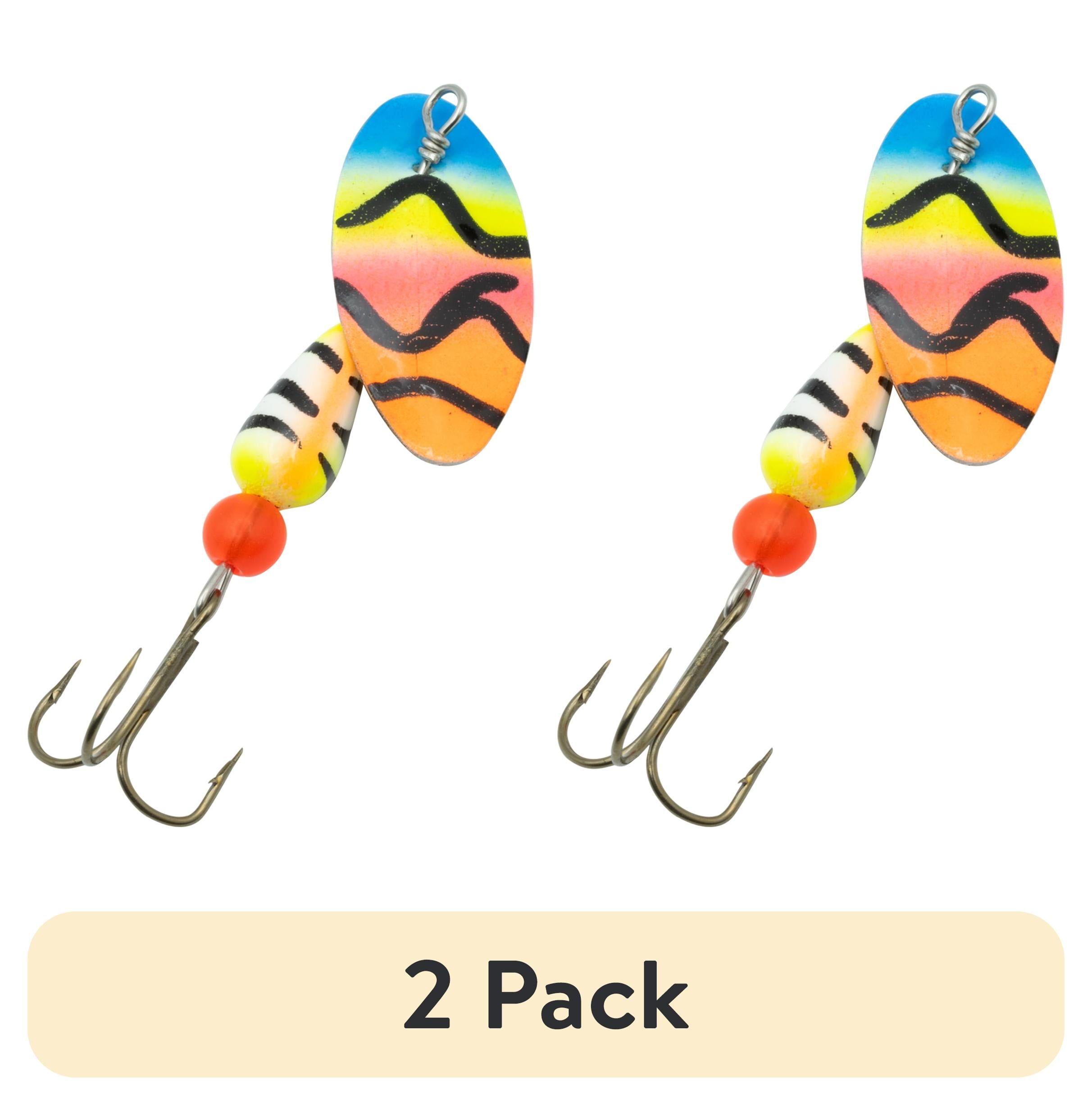 (2 pack) Panther Martin UV3 FishSeeUV Ultra Violet Spinners Fishing Lure Kit - Assorted - Pack of 3