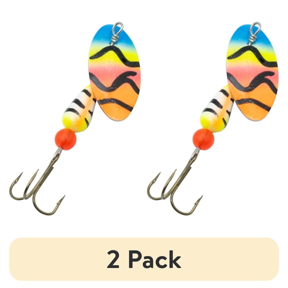 (2 pack) Panther Martin UV3 FishSeeUV Ultra Violet Spinners Fishing Lure Kit - Assorted - Pack of 3