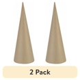 thumbnail image 1 of (2 pack) Paper Mache Open Bottom Cone 13.75"X5"-, 1 of 3
