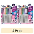 thumbnail image 1 of (2 pack) Paper Mate Flair Felt Tip Pens, Ultra Fine Point, 0.4 mm, Candy Pop Colors, 16 Count, 1 of 9
