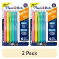 thumbnail image 1 of (2 pack) Paper Mate Inkjoy Gel Bright! Pens, Medium Point (0.7mm), Retractable, Assorted Opaque Ink, 6 Count, 1 of 10